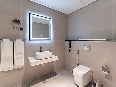 أناقة بجانب البحر | شقة بغرفة نوم واحدة للإيجار