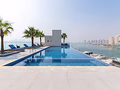 أناقة بجانب البحر | شقة بغرفة نوم واحدة للإيجار