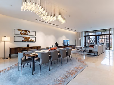 بنتهاوس أنيق ٣ غرف نوم + غرفة خادمة | معيشة فاخرة مع جميع الفواتير مشمولة