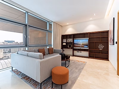 بنتهاوس أنيق ٣ غرف نوم + غرفة خادمة | معيشة فاخرة مع جميع الفواتير مشمولة