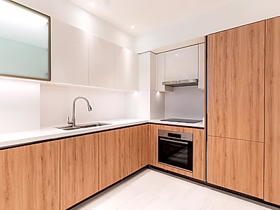 شقة جديدة تمامًا غرفة نوم واحدة في جزيرة جوان — جاهزة للسكن | بسعر لا يُنافَس