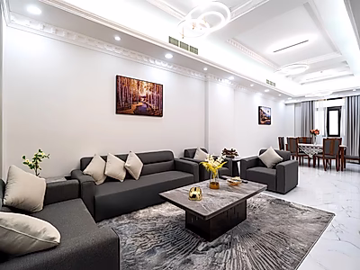 شقة أنيقة بغرفتين في الوعب