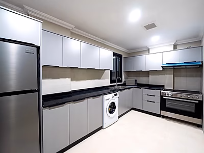 شقة أنيقة بغرفتين في الوعب