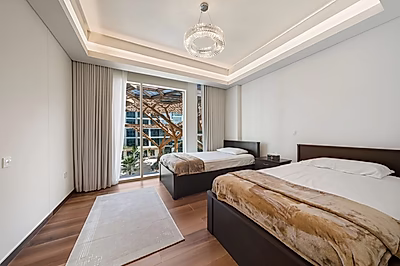 للبيع شقة من غرفتين مع غرفة خادمة في جزيرة جيوان