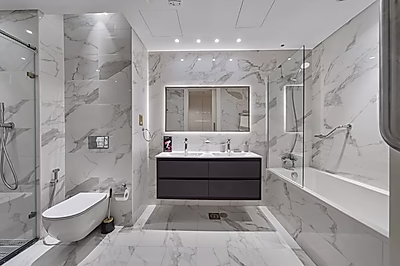 للبيع شقة من غرفتين مع غرفة خادمة في جزيرة جيوان