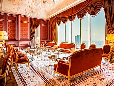 بنتهاوس فاخر في فندق ٥ نجوم | ٧ غرف رئيسية | ويست باي