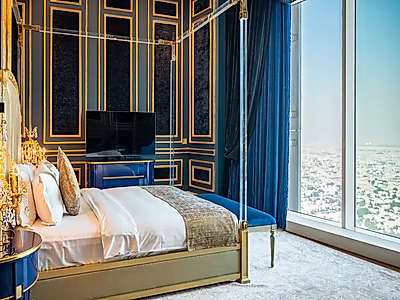 بنتهاوس فاخر في فندق ٥ نجوم | ٧ غرف رئيسية | ويست باي