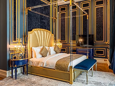 بنتهاوس فاخر في فندق ٥ نجوم | ٧ غرف رئيسية | ويست باي