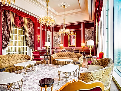 بنتهاوس فاخر في فندق ٥ نجوم | ٧ غرف رئيسية | ويست باي