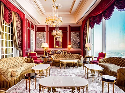 بنتهاوس فاخر في فندق ٥ نجوم | ٧ غرف رئيسية | ويست باي