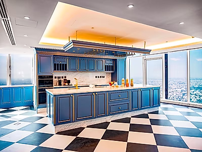 بنتهاوس فاخر في فندق ٥ نجوم | ٧ غرف رئيسية | ويست باي