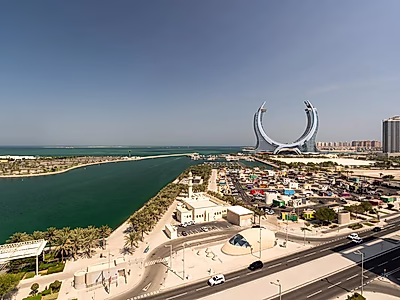 الحياة الفاخرة في لوسيل | غرفة نوم واحدة للإيجار