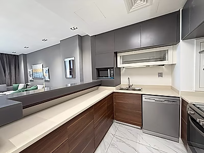 شقة أنيقة بغرفتين نوم | مدينة الياسمين