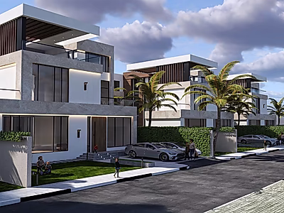 فلل فاخرة في مشروع "هزوم" | ٤٥٠-٤٧٠ مترًا مربعًا | تسليم ٢٠٢٧ مع خطة سداد على ٦ سنوات