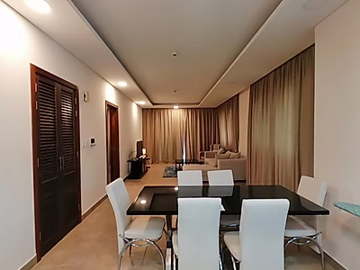 شقة فاخرة بغرفة نوم واحدة | الركية