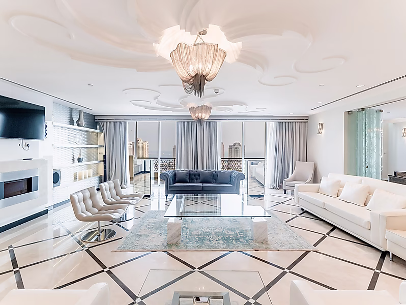 شقة بنتهاوس رائعة 7 غرف نوم + غرفة معيشة رئيسية | إطلالات على البحر - Photo 52