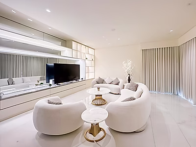 منتجع أنيق بغرفتي نوم في سيف لوسيل