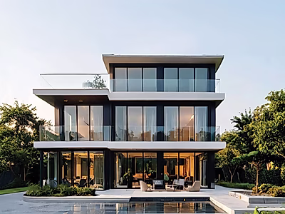 فلل مستقلة في حزوم  لوسيل | أكثر من 12 تصميم وخطط سداد ميسرة