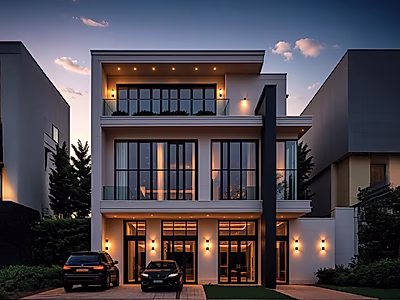 فلل مستقلة في حزوم  لوسيل | أكثر من 12 تصميم وخطط سداد ميسرة