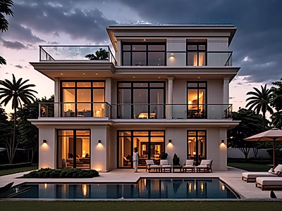 صمم فيلا أحلامك في لوسيل اليوم - اختر من بين 9 تصاميم داخلية وخارجية فاخرة وفريدة