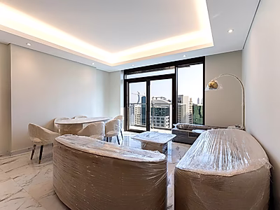 إطلالات خلابة | شقة من غرفتي نوم | لوسيل مارينا | شاملة الفواتير