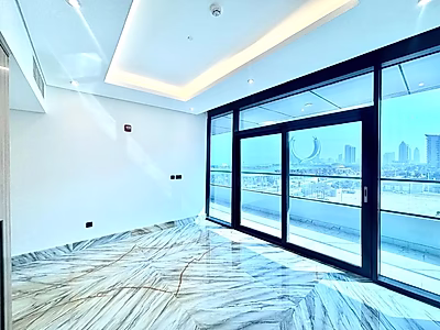 ملاذ فاخر بغرفتي نوم في منطقة المارينا