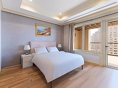 Sophisticated 2BR Apartment | Porto Arabia with Large Balcony | The Pearl - Qatar
