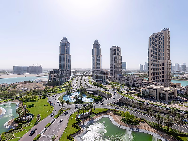 أرض بحرية واسعة في موقع مميز | اللؤلؤة، قطر - Photo 2