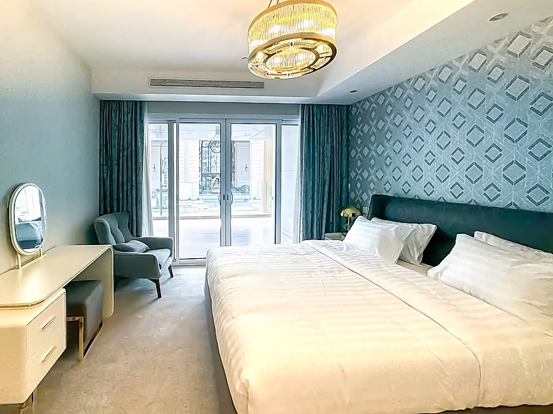 محفظة الدخل في لوسيل – ٢٠ وحدة سكنية مؤثثة بالكامل من غرفة نوم واحدة (إطلالات على المسبح، البحر، وڤاندوم) - Photo 12