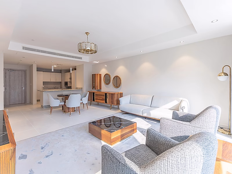 محفظة الدخل في لوسيل – ٢٠ وحدة سكنية مؤثثة بالكامل من غرفة نوم واحدة (إطلالات على المسبح، البحر، وڤاندوم) - Photo 16