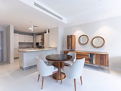 محفظة الدخل في لوسيل – ٢٠ وحدة سكنية مؤثثة بالكامل من غرفة نوم واحدة (إطلالات على المسبح، البحر، وڤاندوم)