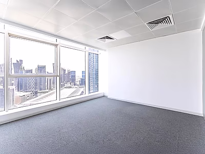 Premium 200 SQM Fully Fitted Office – Sea & City Views – West Bay