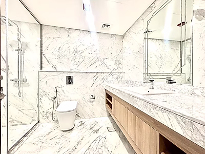 ملاذ فاخر بغرفتي نوم في منطقة المارينا