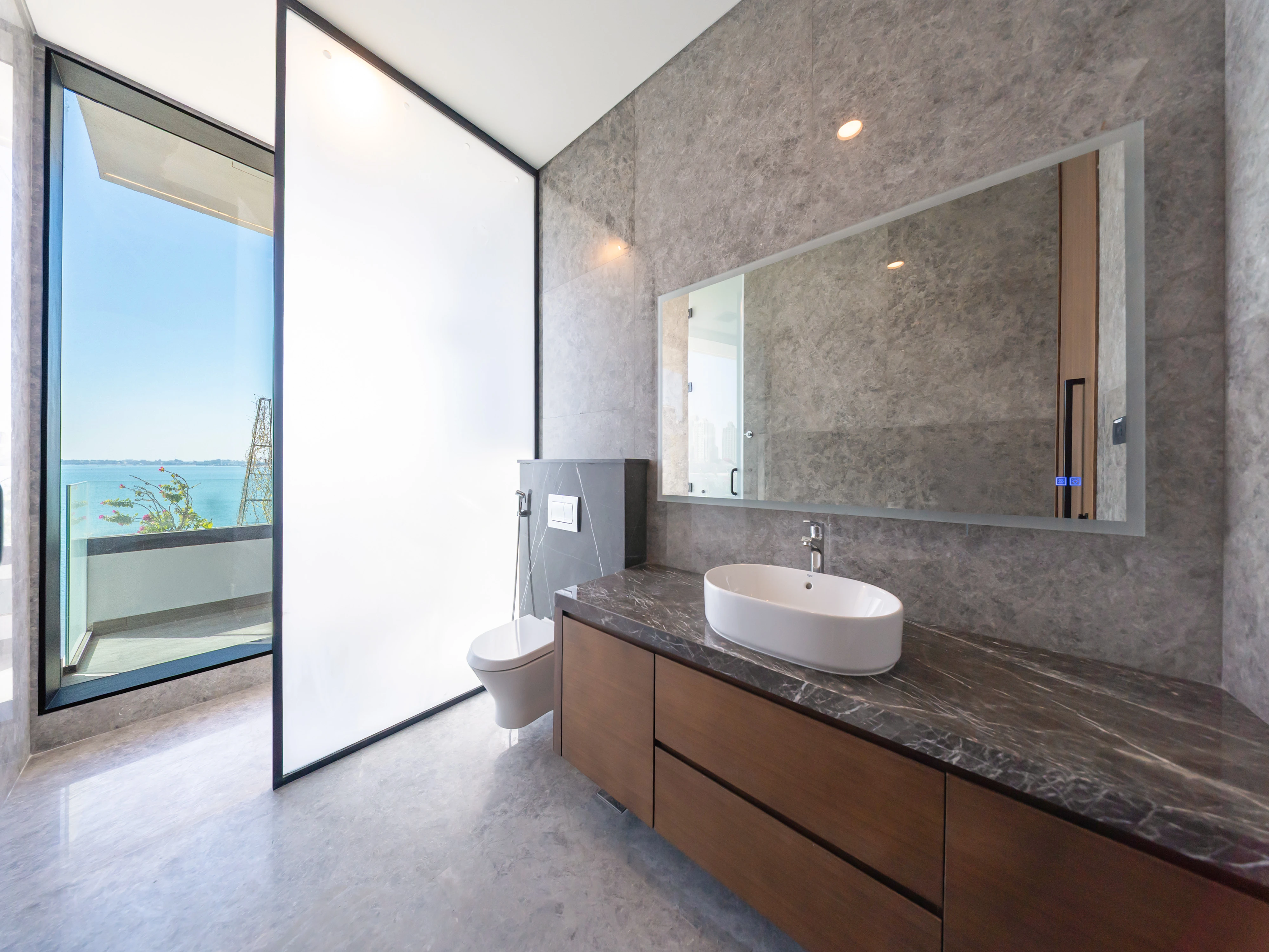 فيلا راقية مع شاطئ خاص في جزيرة اللؤلؤة