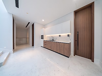 فيلا راقية مع شاطئ خاص في جزيرة اللؤلؤة