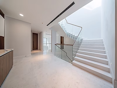 فيلا راقية مع شاطئ خاص في جزيرة اللؤلؤة