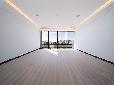 فيلا راقية مع شاطئ خاص في جزيرة اللؤلؤة