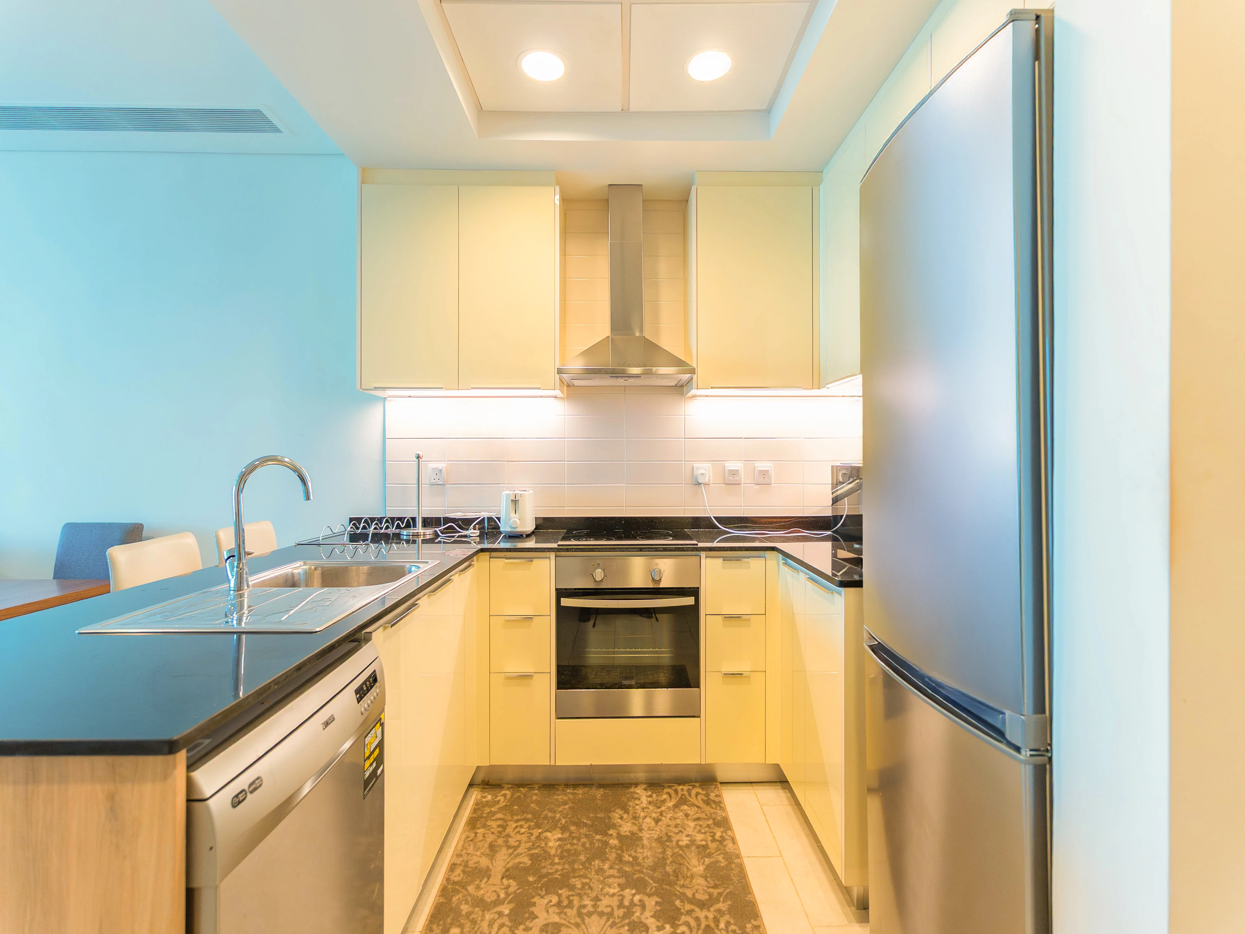 شقة استوديو رائعة في اللؤلؤة مع جميع الفواتير مشمولة