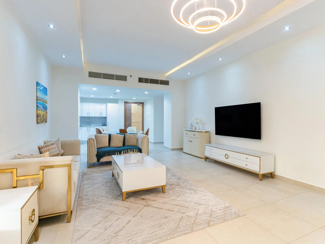 شقة غرفة وصالة بإطلالة مميزة على فاندوم مول في قلب لوسيل