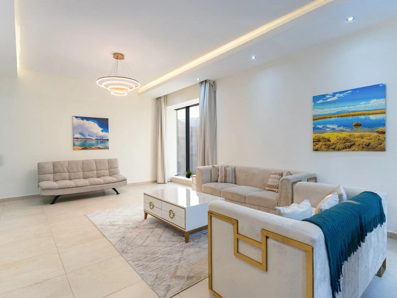 شقة غرفة وصالة بإطلالة مميزة على فاندوم مول في قلب لوسيل