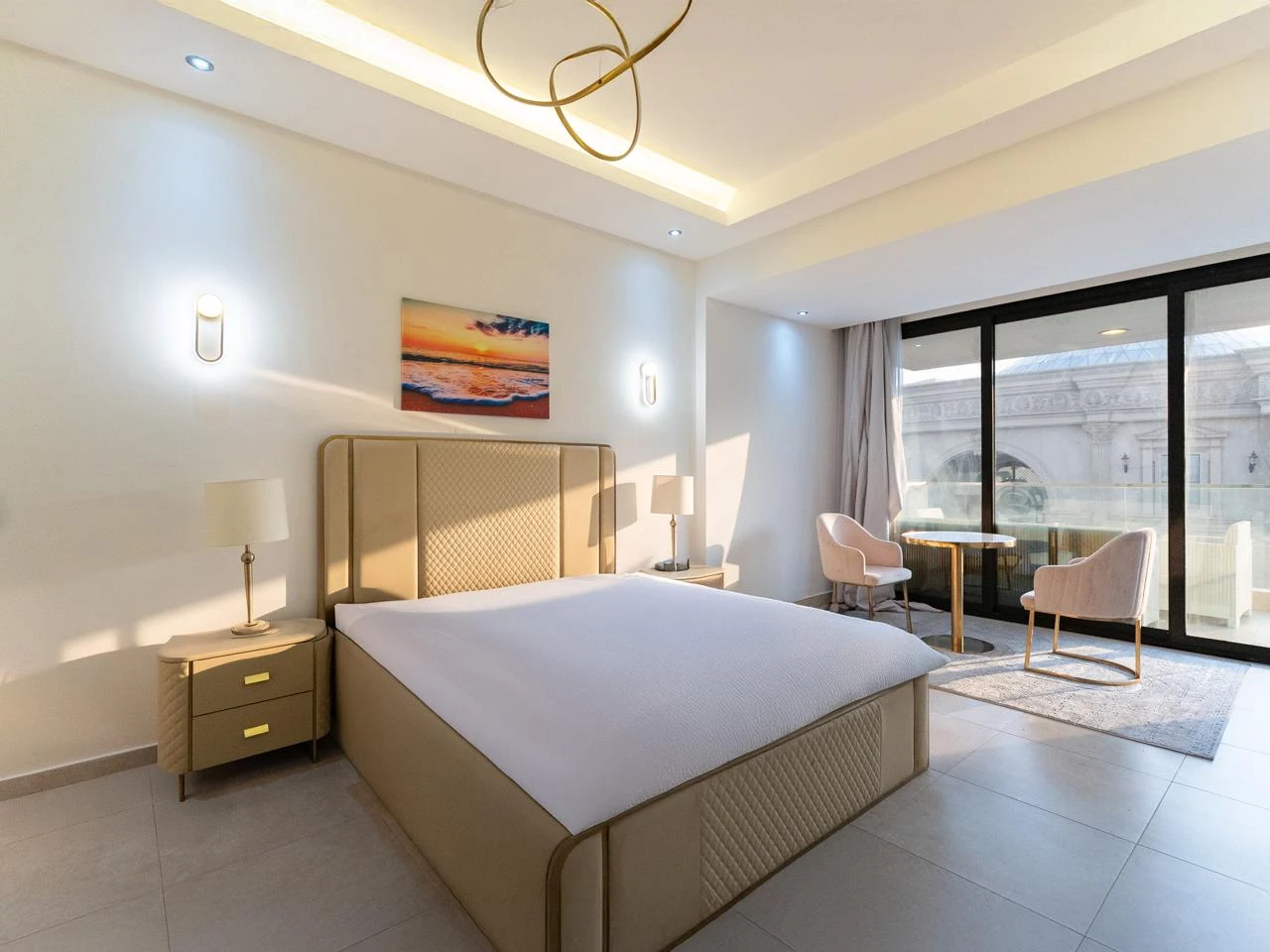 شقة غرفة وصالة بإطلالة مميزة على فاندوم مول في قلب لوسيل