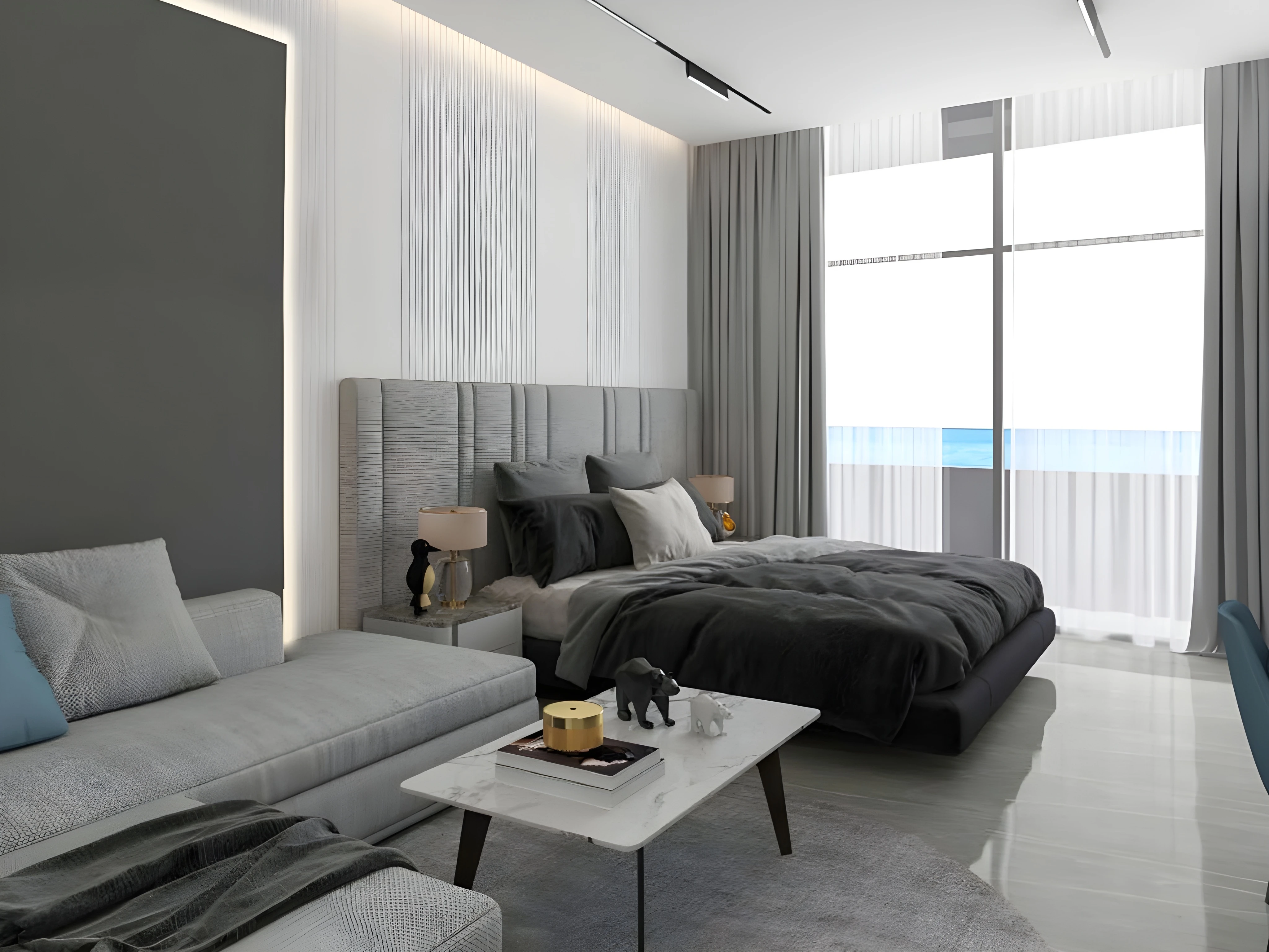 Freehold Studio for Sale in La Mer Tower – Lusail Waterfront | Residency Eligible