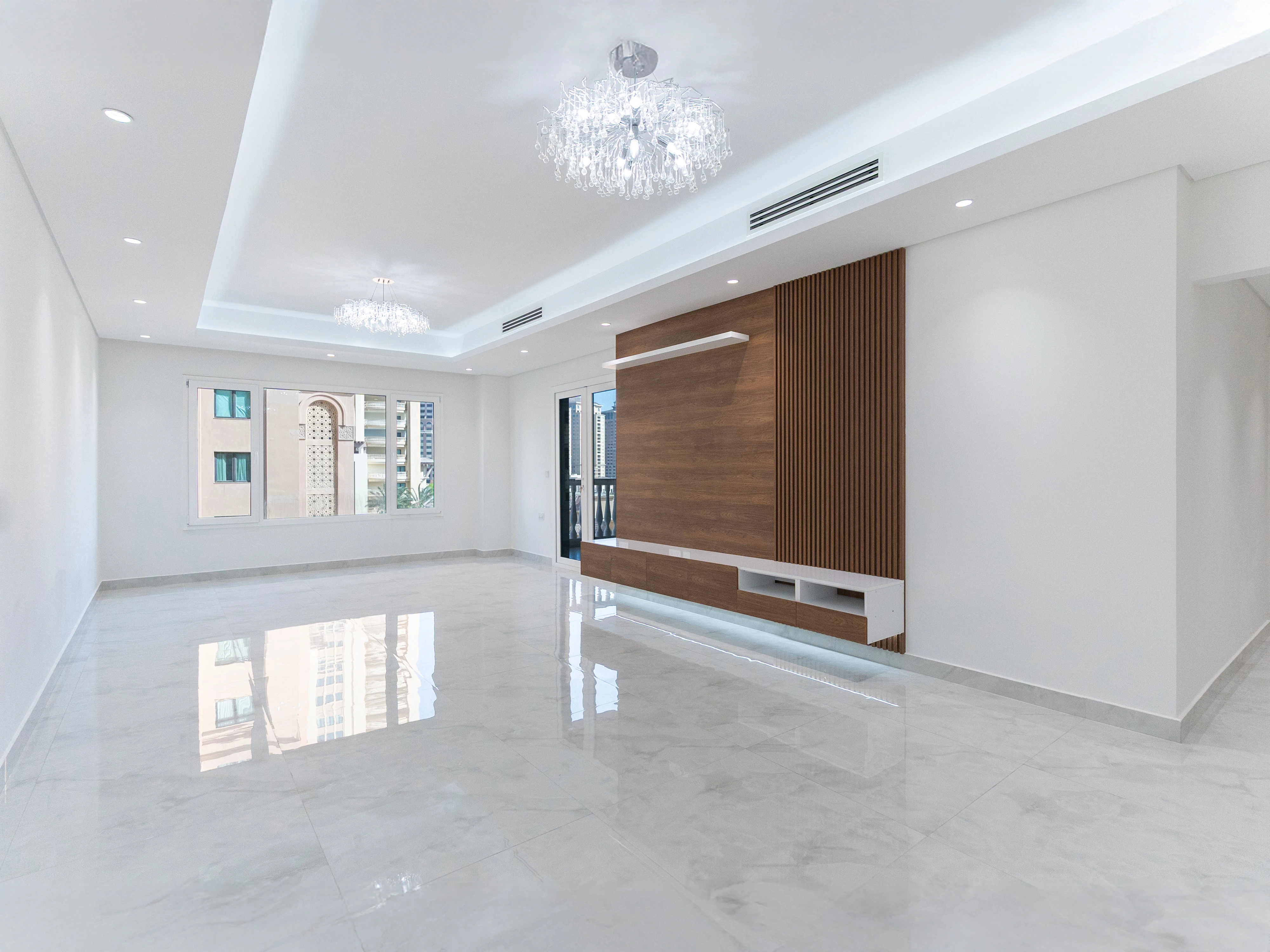2BR Prime Tower | Huge Balcony | Porto Arabia - Photo 4