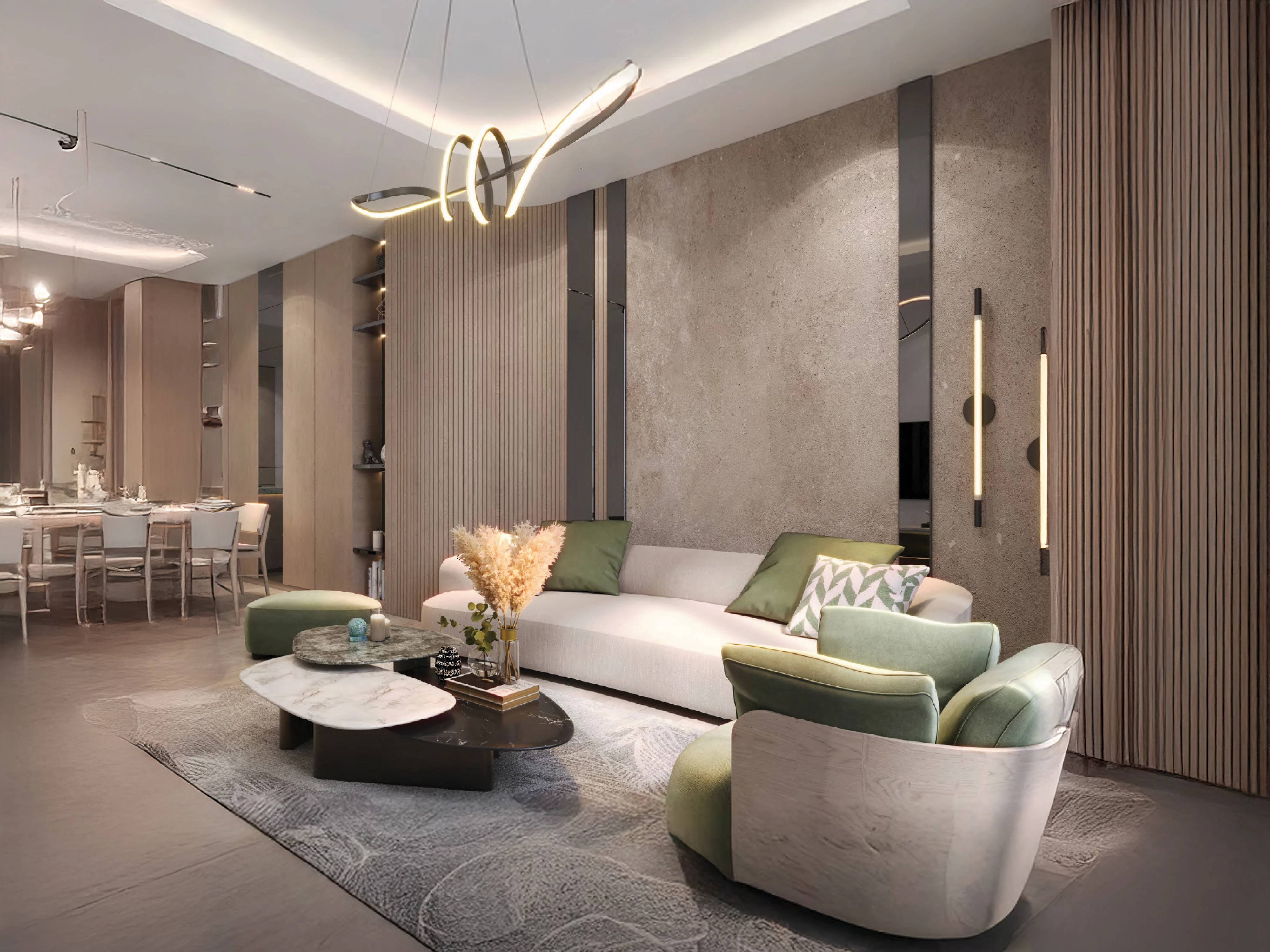 حفظة لوسيل مارينا السكنية على الواجهة البحرية 14 شقة مفروشة بالكامل بغرفتي نوم