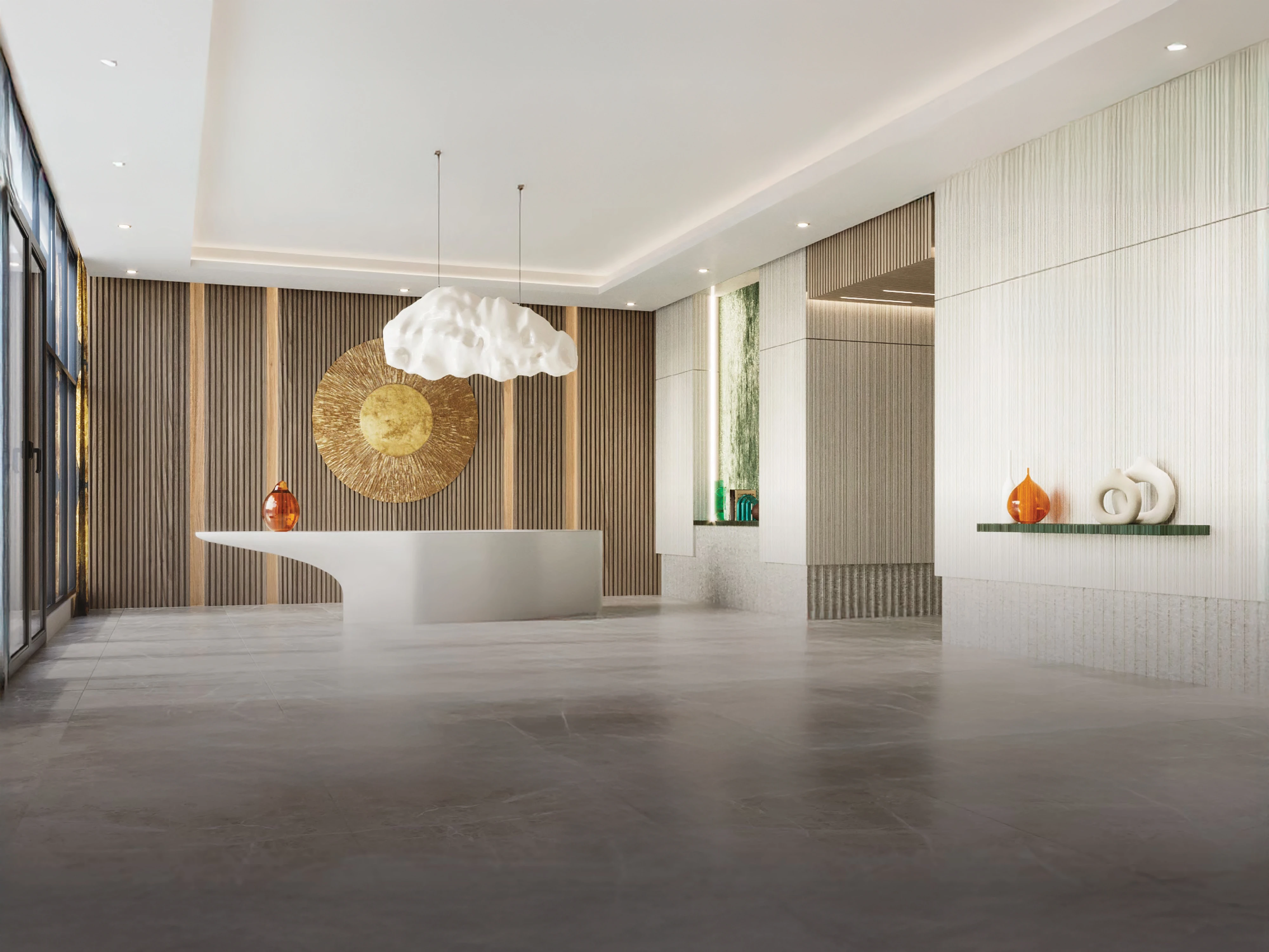 حفظة لوسيل مارينا السكنية على الواجهة البحرية 14 شقة مفروشة بالكامل بغرفتي نوم