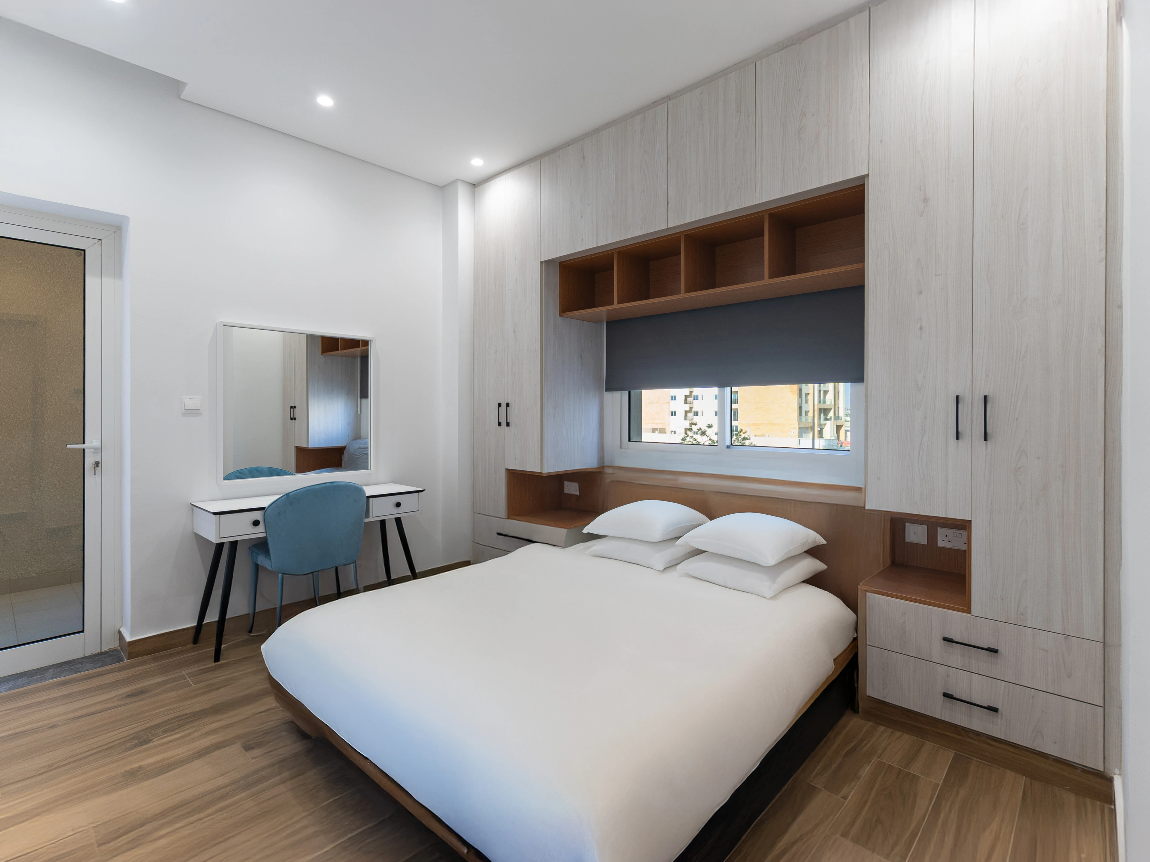 الفواتير مشمولة | شقة جديدة بالكامل مفروشة بغرفة نوم واحدة في لوسيل الركية