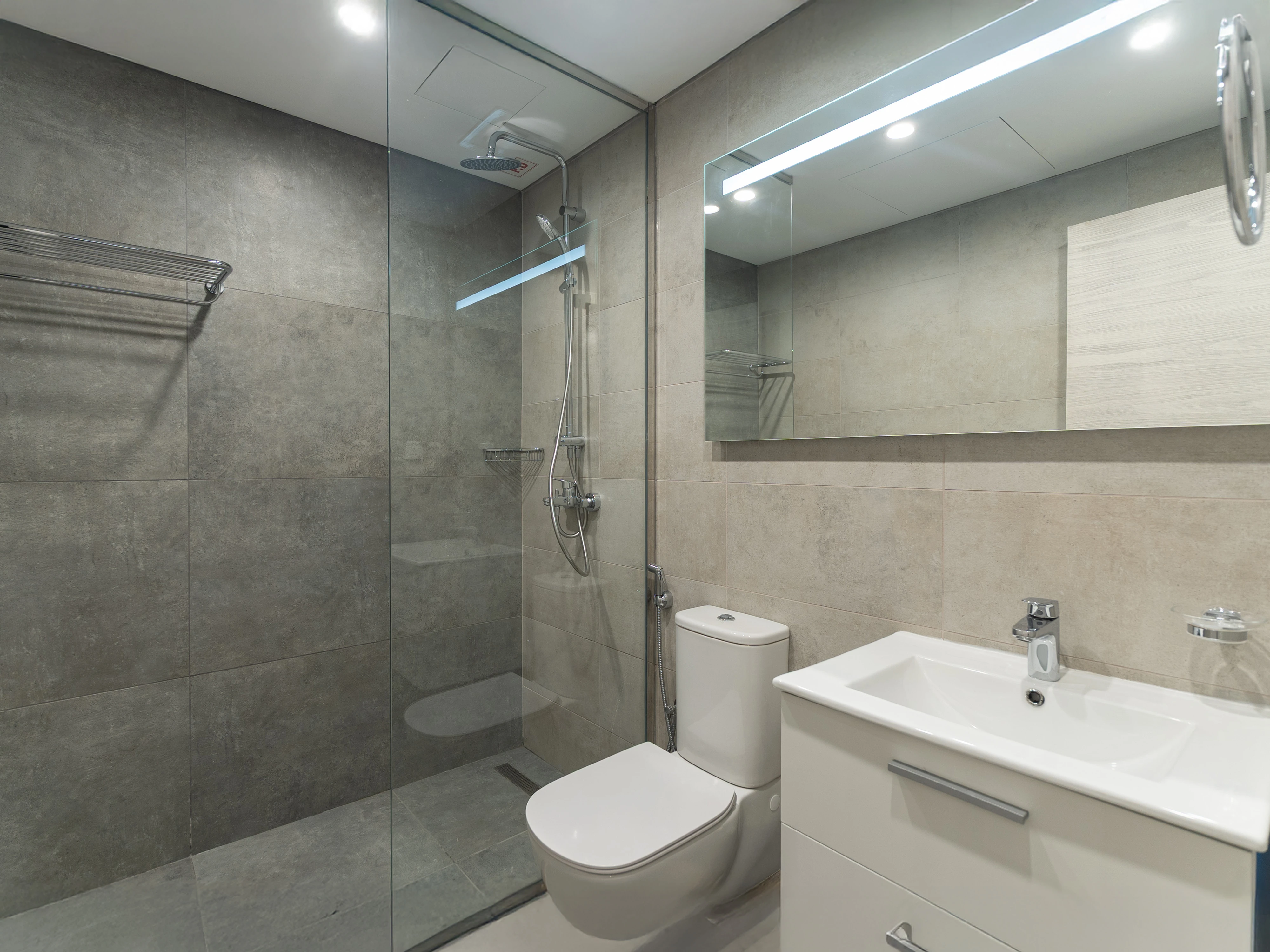 الفواتير مشمولة | شقة جديدة بالكامل مفروشة بغرفة نوم واحدة في لوسيل الركية