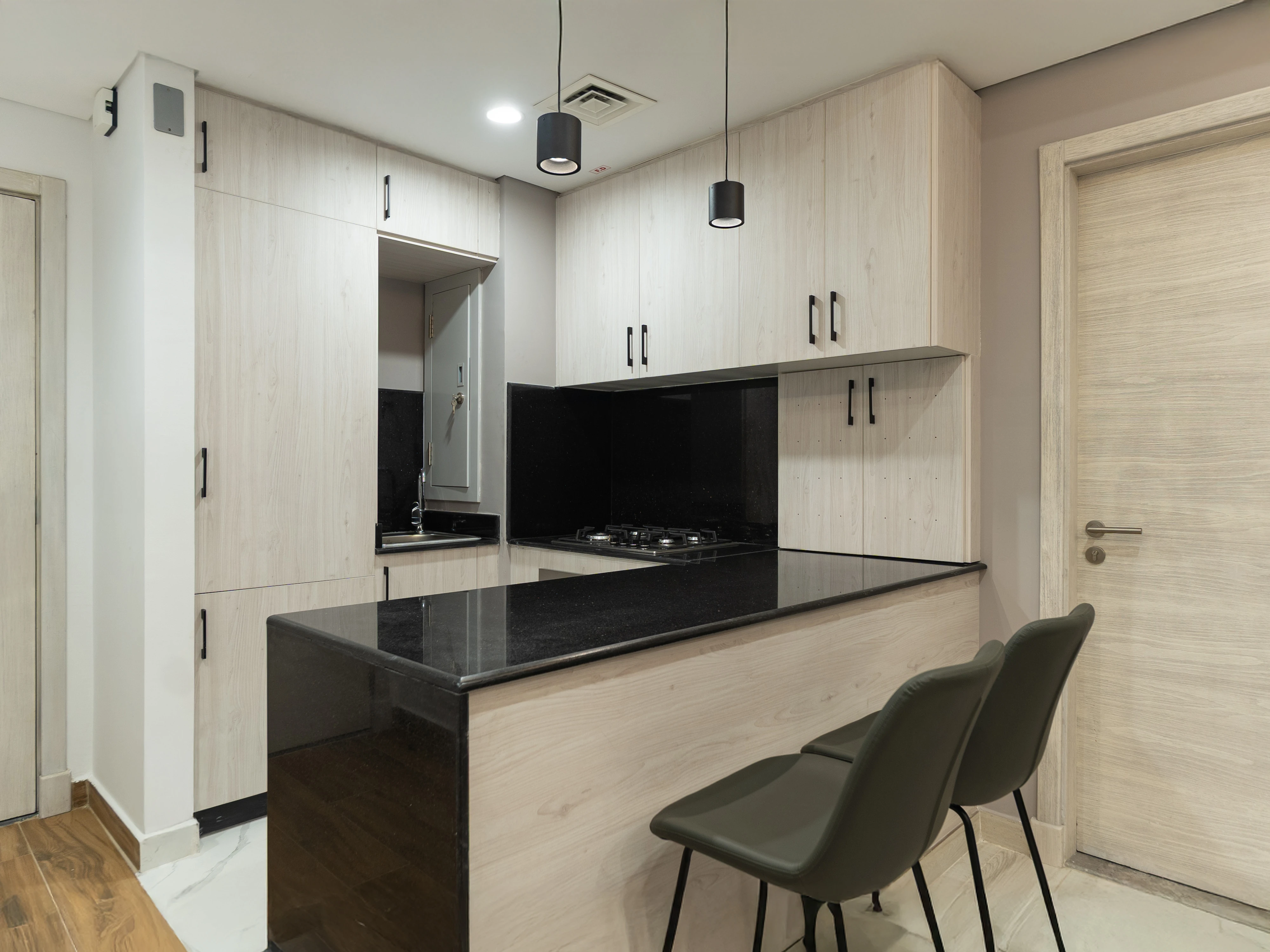 الفواتير مشمولة | شقة جديدة بالكامل مفروشة بغرفة نوم واحدة في لوسيل الركية