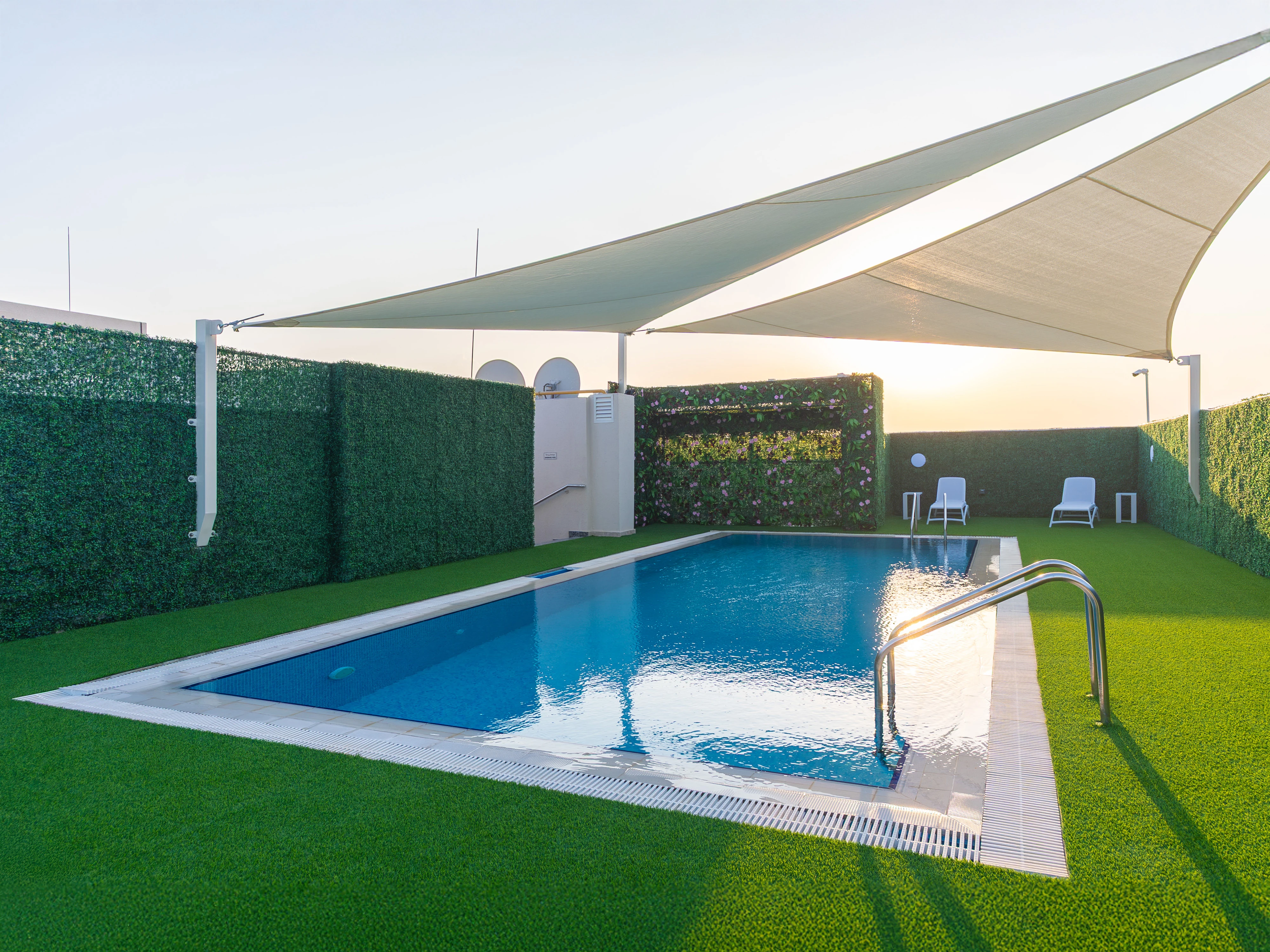 الفواتير مشمولة | شقة جديدة بالكامل مفروشة بغرفة نوم واحدة في لوسيل الركية