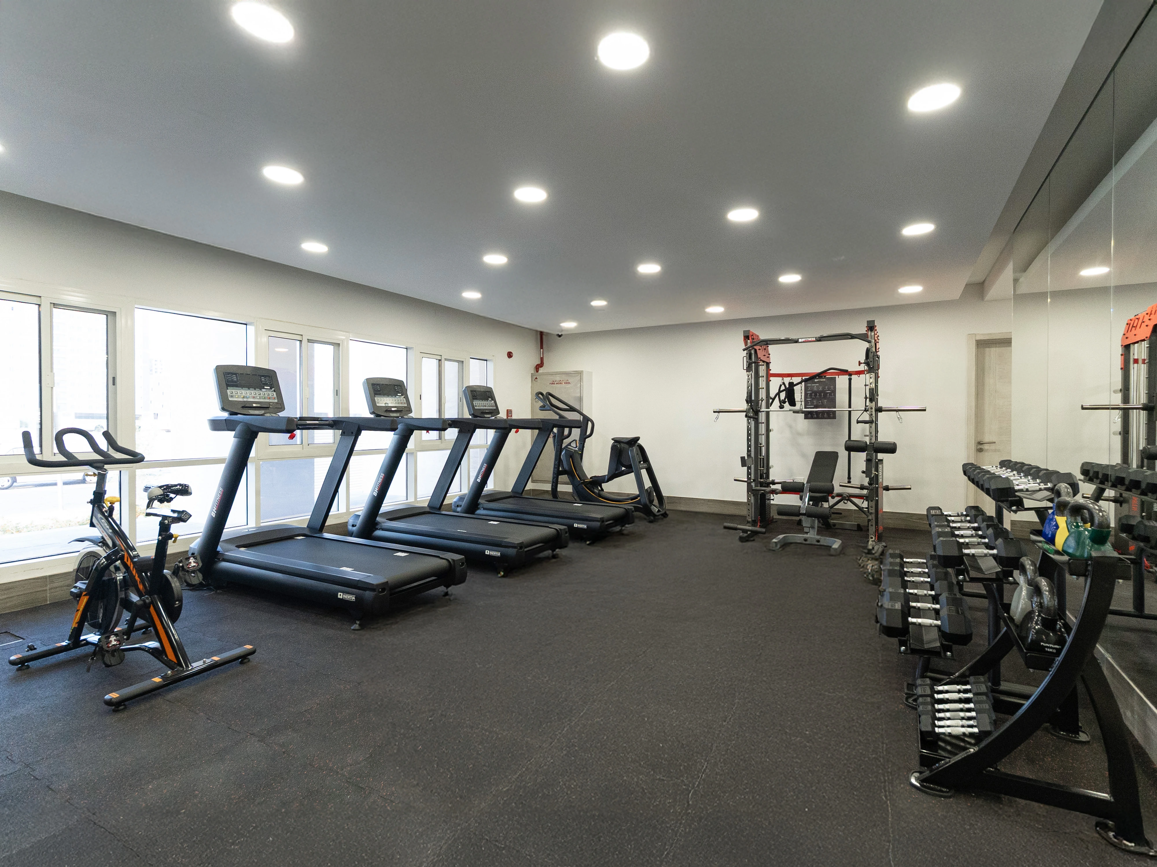 الفواتير مشمولة | شقة جديدة بالكامل مفروشة بغرفة نوم واحدة في لوسيل الركية